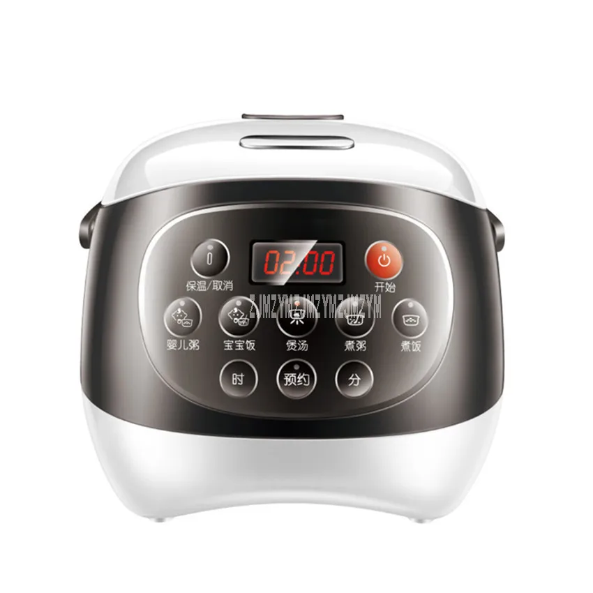 Ceramic Inner Tank 2L Intelligent LED Display Electric Rice Cooker Multi-functional Soup Congee Rice Cooking Machine FD20A-W
Ceramic Inner Tank 2L Intelligent LED Display Electric Rice Cooker Multi-functional Soup Congee Rice Cooking Machine FD20A-W