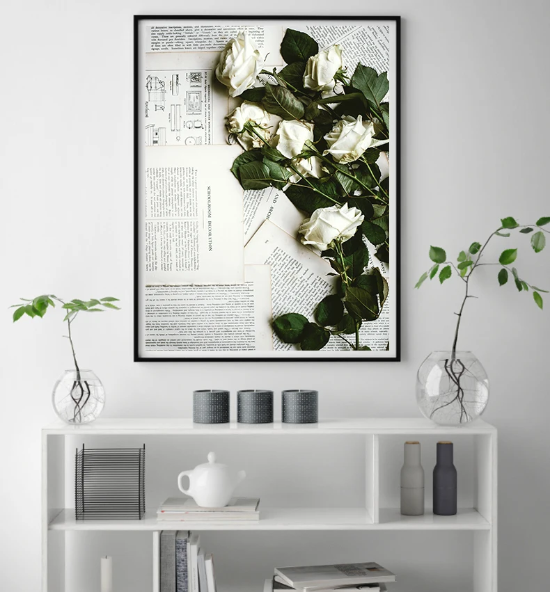 Nordic Style White Roses With Quote Poster Print Modern Decor Wall Art Picture For Living Room Bedroom Dinning Room Aisle Studio
Nordic Style White Roses With Quote Poster Print Modern Decor Wall Art Picture For Living Room Bedroom Dinning Room Aisle Studio