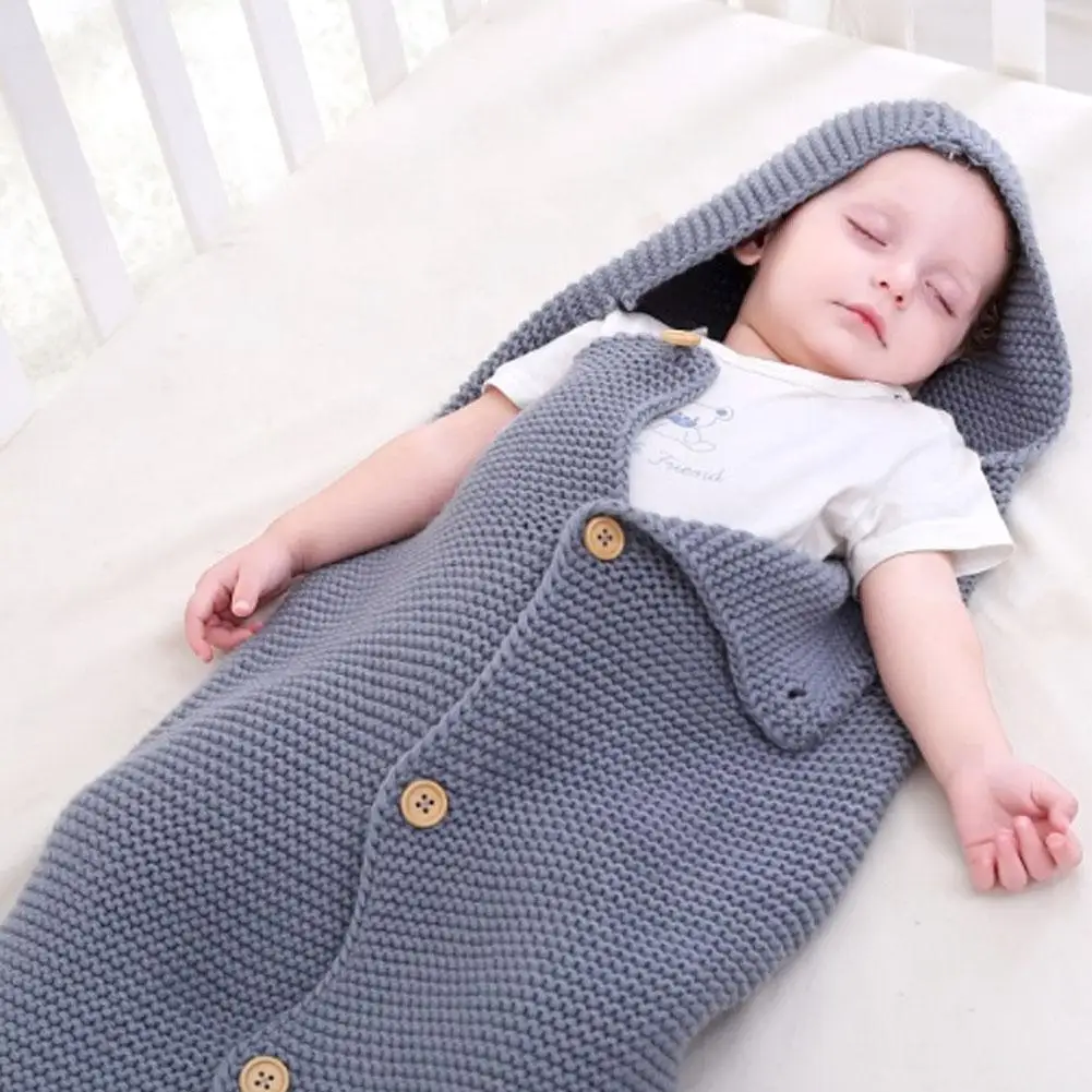 Adorable Baby Stroller Sleeping Bag Spring Autumn Newborn Infant Knitted Swaddle Wrap Nest Envelopes For Toddler Kid
Adorable Baby Stroller Sleeping Bag Spring Autumn Newborn Infant Knitted Swaddle Wrap Nest Envelopes For Toddler Kid