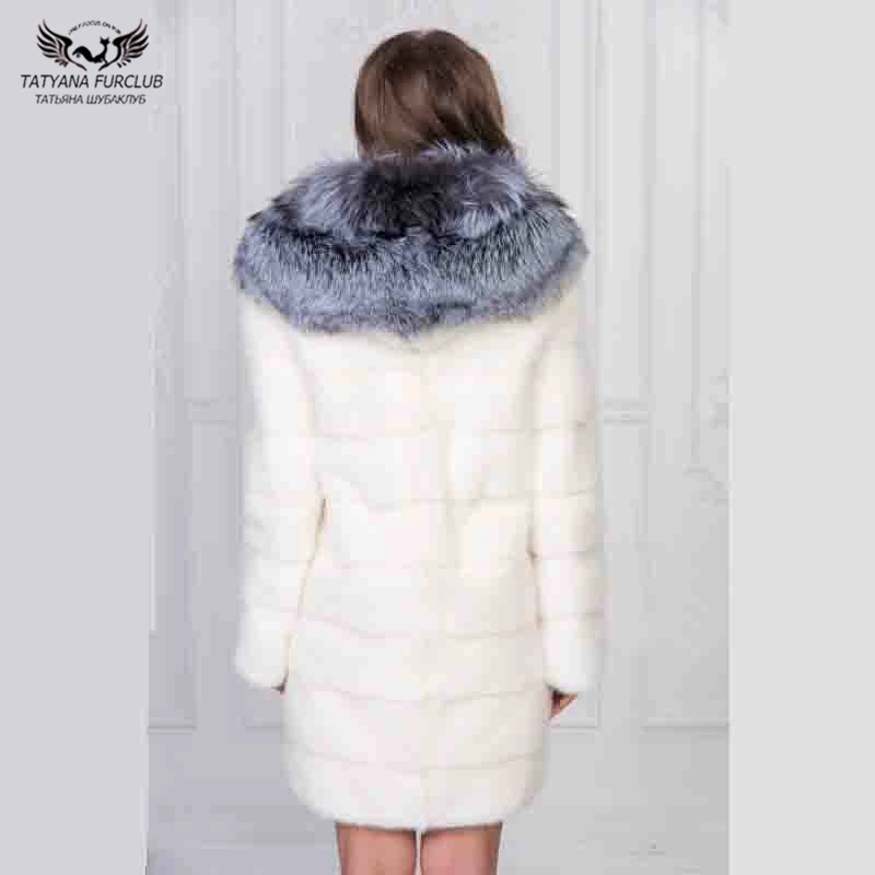 Real Fur Coat Natural Mink Fur Slim Women Long Coat With Sliver Fox Fur Collar White Fur Jacket Lady Dress Winter Outwear
Real Fur Coat Natural Mink Fur Slim Women Long Coat With Sliver Fox Fur Collar White Fur Jacket Lady Dress Winter Outwear