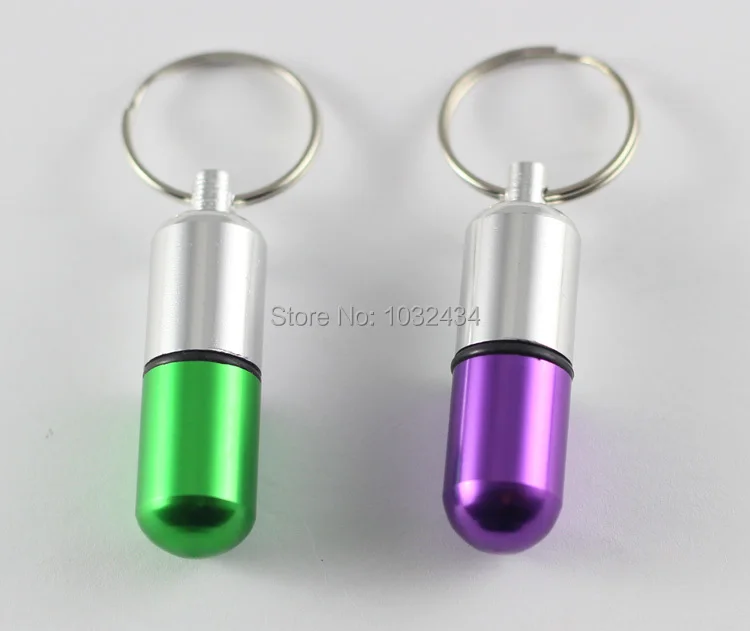 1200 pcs/lot 100 pcs /lot wholesale Capsule mini keychain small metal container aluminum pill box holder keychain medicine box
1200 pcs/lot 100 pcs /lot wholesale Capsule mini keychain small metal container aluminum pill box holder keychain medicine box