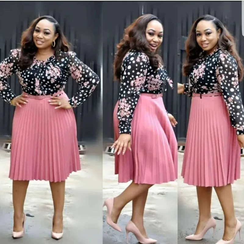 YSMARKET L-3XL African Midi Dresses Women Office Casual Chiffon Long Sleeve Vintage Print Splice Pleated Plus Size Autumn Dress
YSMARKET L-3XL African Midi Dresses Women Office Casual Chiffon Long Sleeve Vintage Print Splice Pleated Plus Size Autumn Dress