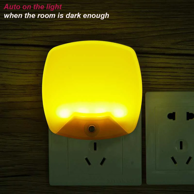 Light Sensor Mini Baby Night Light LED For Kids Children's Nightlight Auto Sensor Night Lamp Bedroom EU/US Plug Socket Wall Lamp
Light Sensor Mini Baby Night Light LED For Kids Children's Nightlight Auto Sensor Night Lamp Bedroom EU/US Plug Socket Wall Lamp