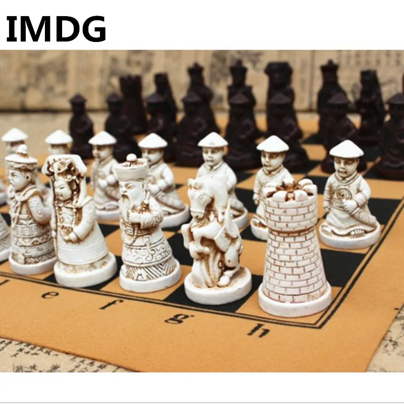 Hot Antique Cartoon Chess Medium Chess Pieces Leather Chessboard Clear Chess Pieces Figure
Hot Antique Cartoon Chess Medium Chess Pieces Leather Chessboard Clear Chess Pieces Figure