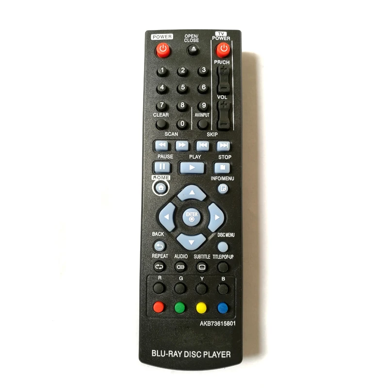 New Brand Replacement For LG AKB73615801 Blu-Ray DVD Player Remote Control BP220 BP320 BP125 BP200 BP325W
New Brand Replacement For LG AKB73615801 Blu-Ray DVD Player Remote Control BP220 BP320 BP125 BP200 BP325W