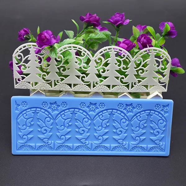 Christmas Tree Shaped Silicone Lace Mold Cake Decoration Fondant Cookies Tools 3D Mould Gumpaste Candy H484
Christmas Tree Shaped Silicone Lace Mold Cake Decoration Fondant Cookies Tools 3D Mould Gumpaste Candy H484