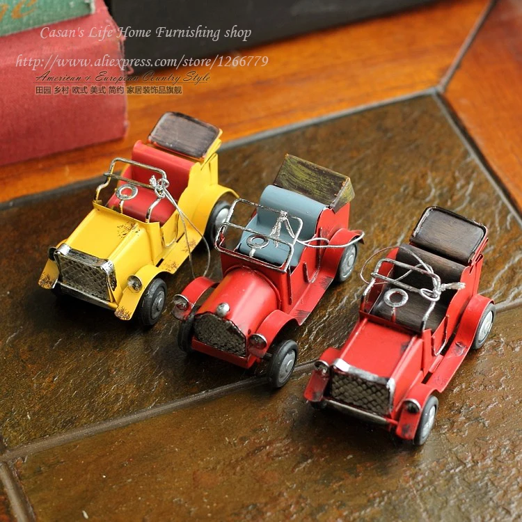 Mini style retro nostalgia do old iron jalopy,creative American country style Mini Vintage cars,office/sduty room iron car model
Mini style retro nostalgia do old iron jalopy,creative American country style Mini Vintage cars,office/sduty room iron car model