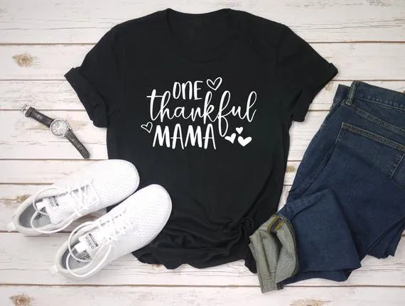 Sugarbaby One Thankful Mama Motherhood T shirt Mom Life Shirt Thankful Tee Gift for New Mom Women Clothing Family Shirt
Sugarbaby One Thankful Mama Motherhood T shirt Mom Life Shirt Thankful Tee Gift for New Mom Women Clothing Family Shirt