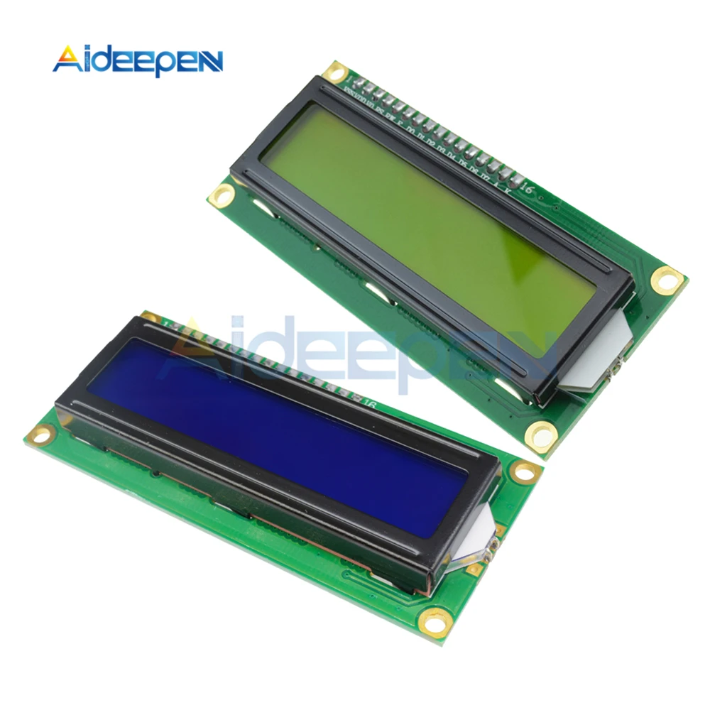 

IIC/I2C Serial Interface 1602 16X2 Character LCD Backlight Module LCD-1602 5V For Arduino Yellow/Blue Display