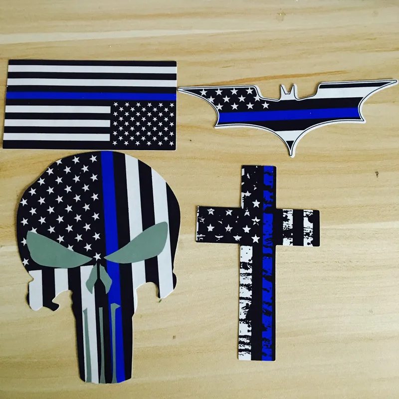 Car Sticker and Decal Blue Line US Flag Punisher Skull Dark Night Decals American USA Flag Vinyl Stickers Motorcycle Car Styling
Car Sticker and Decal Blue Line US Flag Punisher Skull Dark Night Decals American USA Flag Vinyl Stickers Motorcycle Car Styling