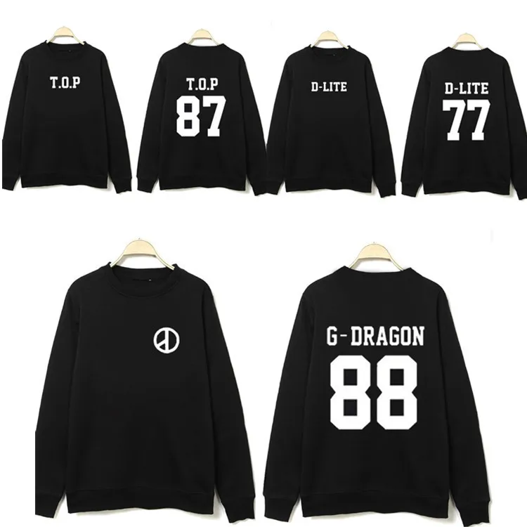 Kpop Bigbang Waiyi тот же стиль Quanzhilong обрезающий бархатный круглый воротник Корейская