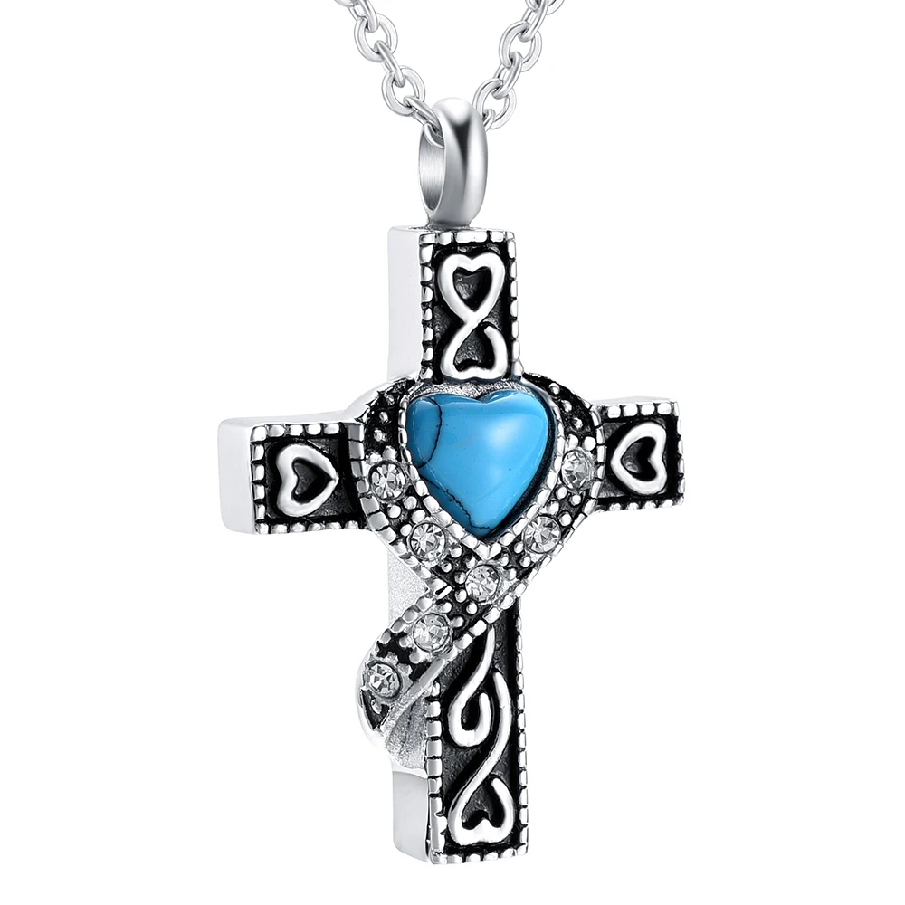 IJD7788 High Quality Cross Stainless Steel Cremation Jewelry Pendants Urn Necklace for Ashes Holder Keepsake Jewelry
IJD7788 High Quality Cross Stainless Steel Cremation Jewelry Pendants Urn Necklace for Ashes Holder Keepsake Jewelry