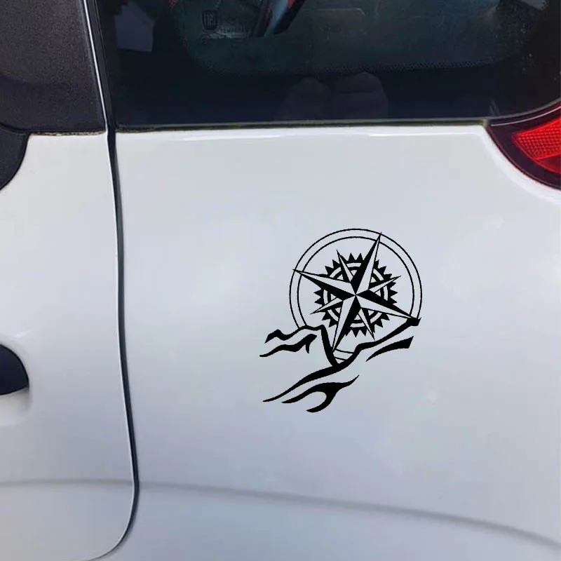 YJZT 11.4CM*16.5CM Compass Mountains Car Sticker Window Vinyl Decal Black Silver C10-01148
YJZT 11.4CM*16.5CM Compass Mountains Car Sticker Window Vinyl Decal Black Silver C10-01148