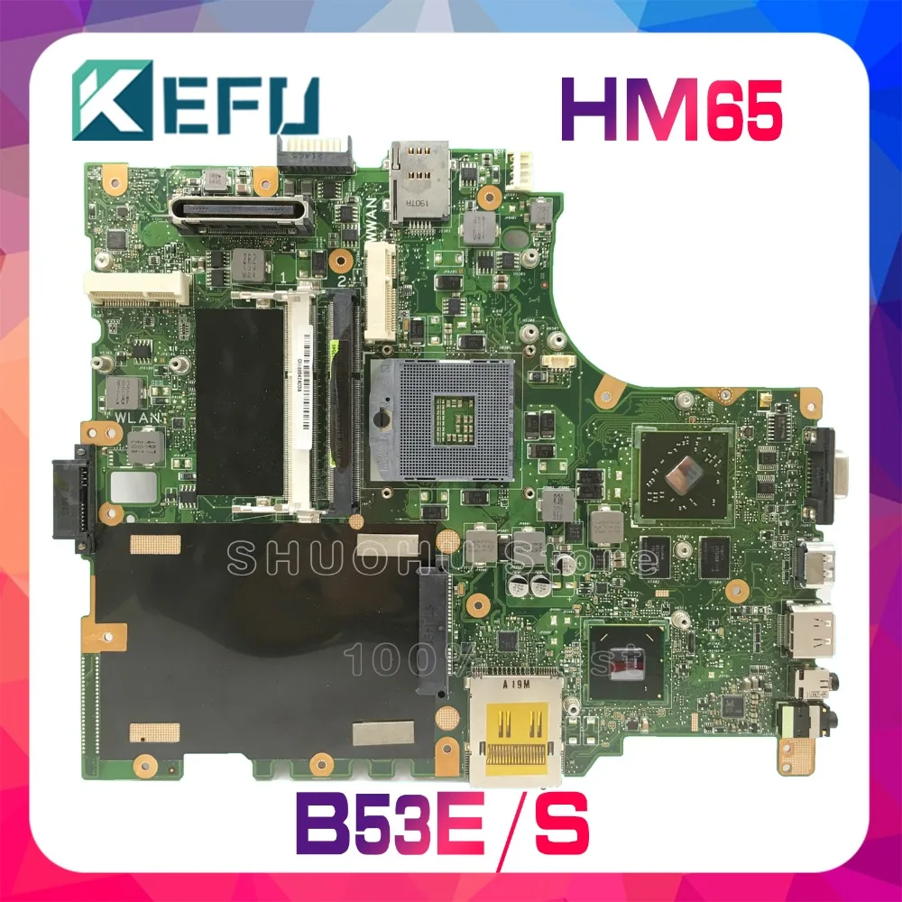 Материнская плата KEFU для ноутбука ASUS B53S B53E/S REV2.1, протестированная 100%, рабочая оригинальная материнская плата
Материнская плата KEFU для ноутбука ASUS B53S B53E/S REV2.1, протестированная 100%, рабочая оригинальная материнская плата