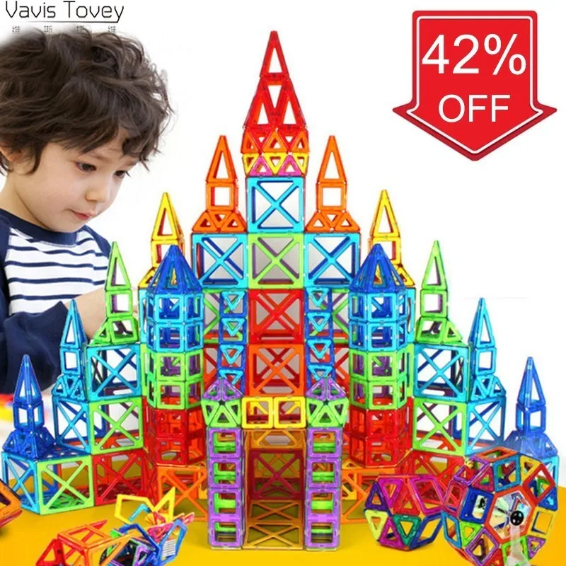 Vavis Tovey Blocks Educational Toys Kids Gift Mini Magnetic Designer Construction Set Model Building Toy
Vavis Tovey Blocks Educational Toys Kids Gift Mini Magnetic Designer Construction Set Model Building Toy