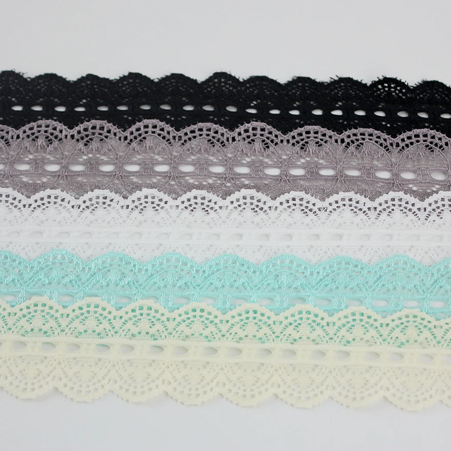 20 yards 3.5cm embroidered stretch lace ribbon Garment Elastic Accessories Wedding decoration tape
20 yards 3.5cm embroidered stretch lace ribbon Garment Elastic Accessories Wedding decoration tape