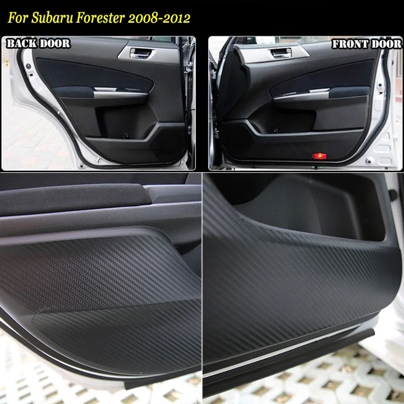 4 шт. защитные наклейки для дверей Subaru Forester 2008 2012|stickers for|stickers stickerssticker for doors |