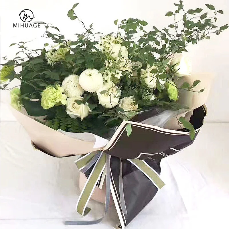 MiHuaGe 20pcs European Wrapping Paper English Pattern Flower Bouquet Packaging Material Holiday Gift Wrapping Kraft Paper
MiHuaGe 20pcs European Wrapping Paper English Pattern Flower Bouquet Packaging Material Holiday Gift Wrapping Kraft Paper