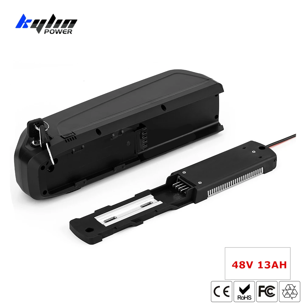 48V 13AH литий ионный Электрический E велосипед Hailong батарея с USB и 20A BMS для Ebike 350W 500W 750W