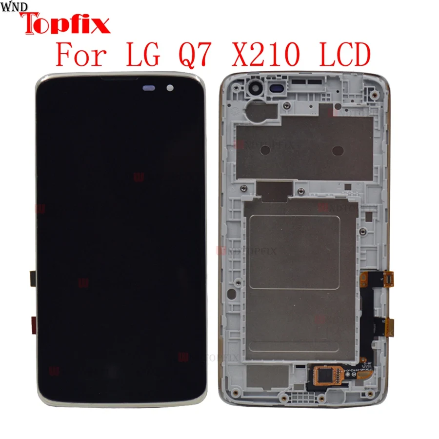 ЖК дисплей 5 0 дюйма для LG K7 LTE Q7 X210 X210DS сенсорный экран с дигитайзером в сборе