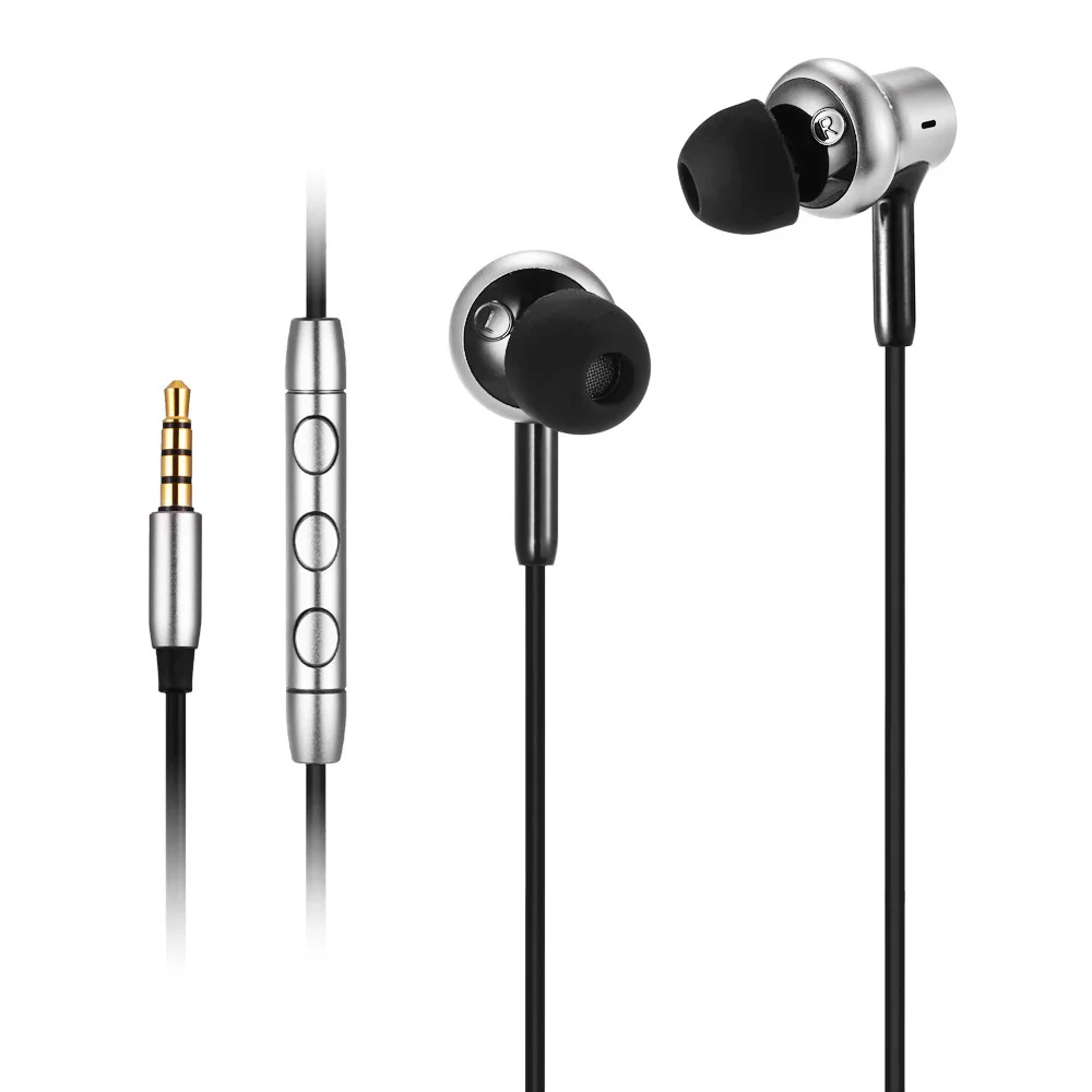 Оригинальный Xiaomi в ухе Hybird Наушники про динамические балансный арматурный