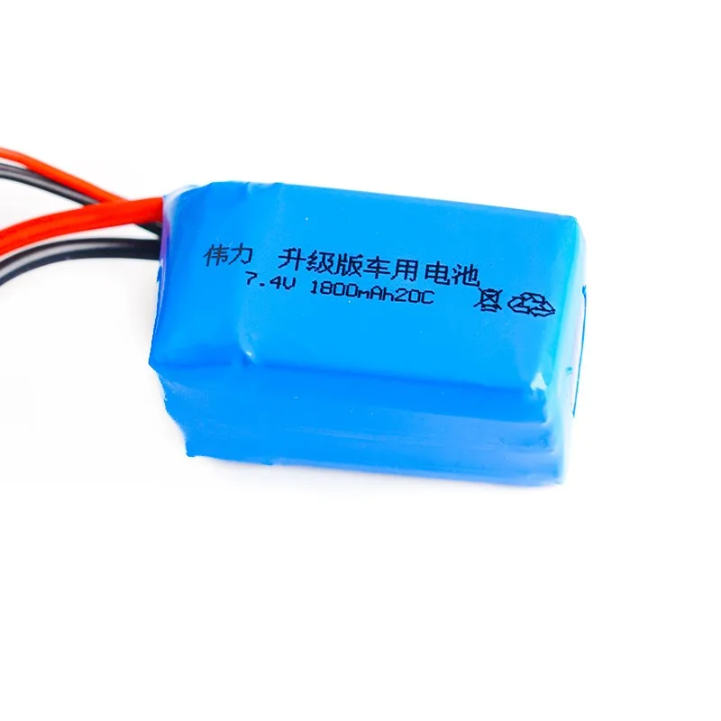 1 шт. литий-полимерный аккумулятор 2S Lipo Батарея 7 4 V 1800 мА/ч 20C Max 40C для Wltoys A959-b A969-b