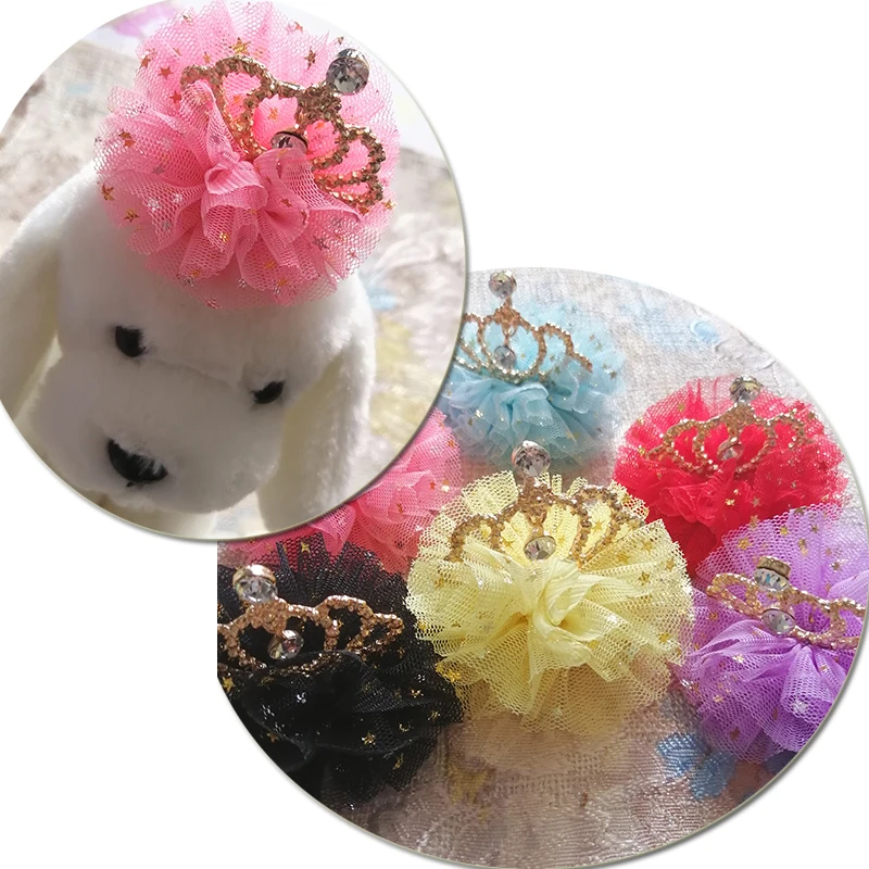 2018 New Handmade Pet accessories Crown Hair Pet Hairpin wholesale Cat Lace Hairpin 12pcs
2018 New Handmade Pet accessories Crown Hair Pet Hairpin wholesale Cat Lace Hairpin 12pcs