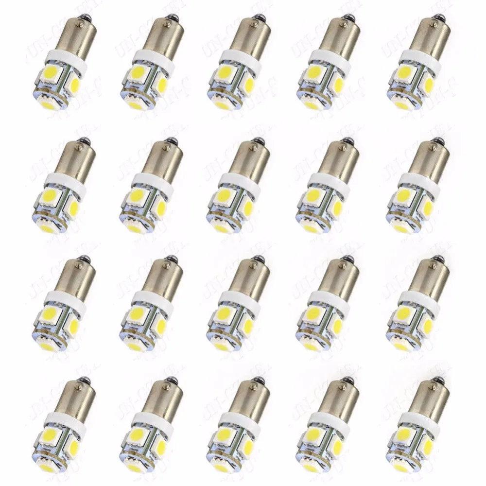 20X BA9S T11 5SMD 12В 5050 Автомобильный светодиодный светильник лампа для интерьера T4W 1815 H6W Белый
20X BA9S T11 5SMD 12В 5050 Автомобильный светодиодный светильник лампа для интерьера T4W 1815 H6W Белый
