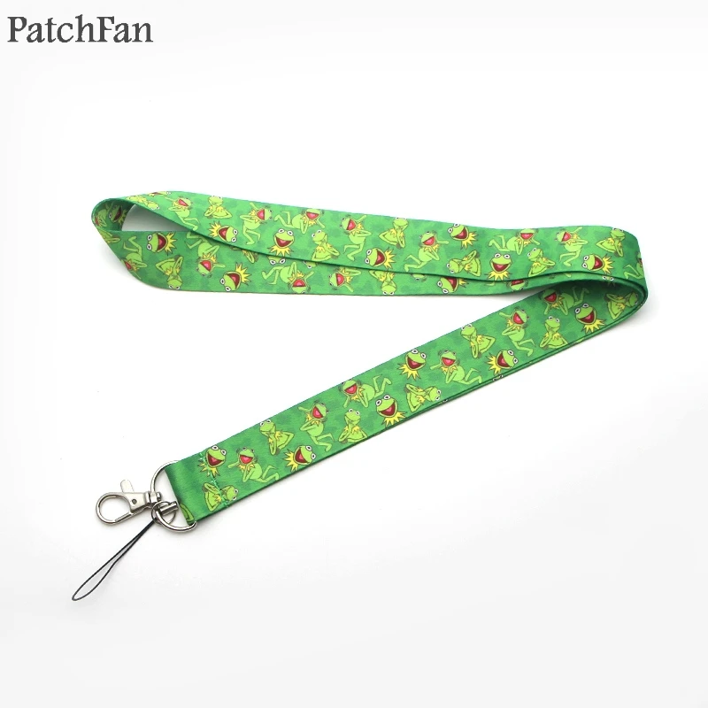 A0341 Patchfan New cartoon frog Tag Strap Neck Lanyards for Safety Breakaway For Mobile Phone USB ID Badge Holder Key
A0341 Patchfan New cartoon frog Tag Strap Neck Lanyards for Safety Breakaway For Mobile Phone USB ID Badge Holder Key