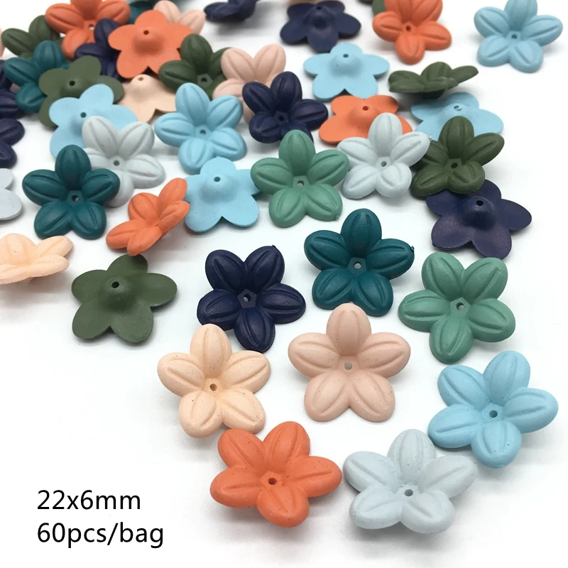 Meideheng Acrylic lacquer deep color Dull Polish flowers Beads Fit Jewelry Handmade Tiaras DIY Craft Accessories 22mm 60PCS/bag
Meideheng Acrylic lacquer deep color Dull Polish flowers Beads Fit Jewelry Handmade Tiaras DIY Craft Accessories 22mm 60PCS/bag