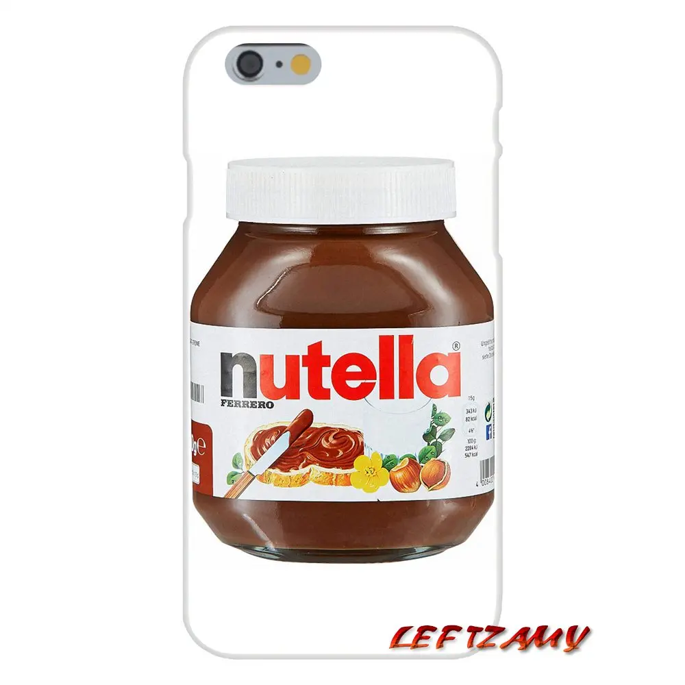 Для iPhone X XR XS MAX 4 4S 5 5S 5C SE 6 6S 7 8 Plus шоколад Tumblr Nutella бутылка коллаж аксессуары чехол