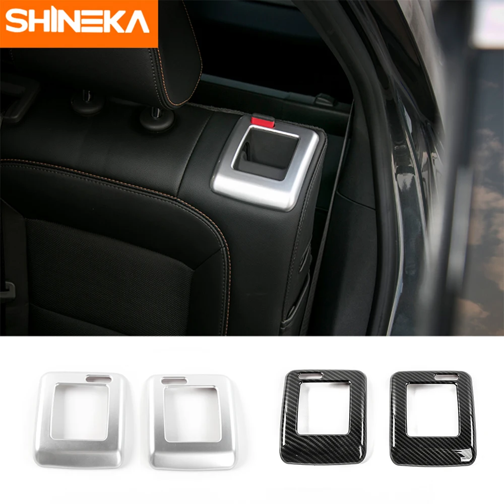 SHINEKA Car Styling Rear Seat Backrest Back Rest Adjustment Frame Molding Cover for Chevrolet Equinox 2017+
SHINEKA Car Styling Rear Seat Backrest Back Rest Adjustment Frame Molding Cover for Chevrolet Equinox 2017+