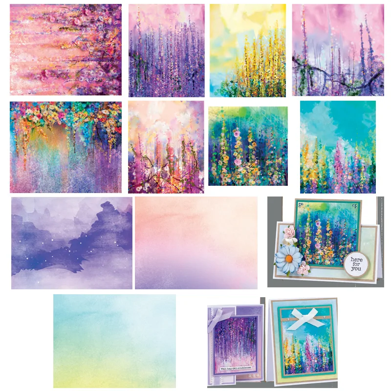 14Sheets/Pack New Flower Lavender Scene DIY Scrapbooking Pads Craft Paper Origami Art Background Paper Card Making Paper
14Sheets/Pack New Flower Lavender Scene DIY Scrapbooking Pads Craft Paper Origami Art Background Paper Card Making Paper