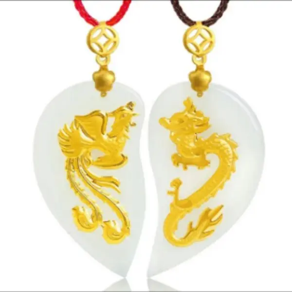 Lovers of gold and Tian Baiyu heart shaped dragon heart pendant jewelry boutique forever small pendant
Lovers of gold and Tian Baiyu heart shaped dragon heart pendant jewelry boutique forever small pendant