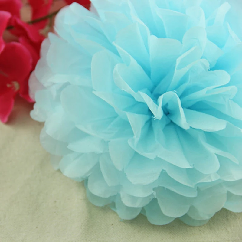 Tissue Paper Flower Pom Poms DIY Paper Flower Baby Shower Birthday Wedding Party Decoration Halloween Themed Tea Party Favor
Tissue Paper Flower Pom Poms DIY Paper Flower Baby Shower Birthday Wedding Party Decoration Halloween Themed Tea Party Favor