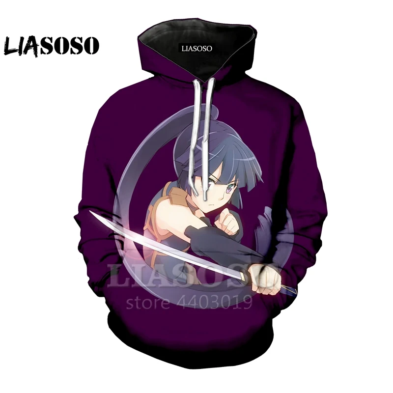 LIASOSO 2018 новый аниме 3D принт Для мужчин женщин Akatsuki хораидзун свитер с капюшоном в