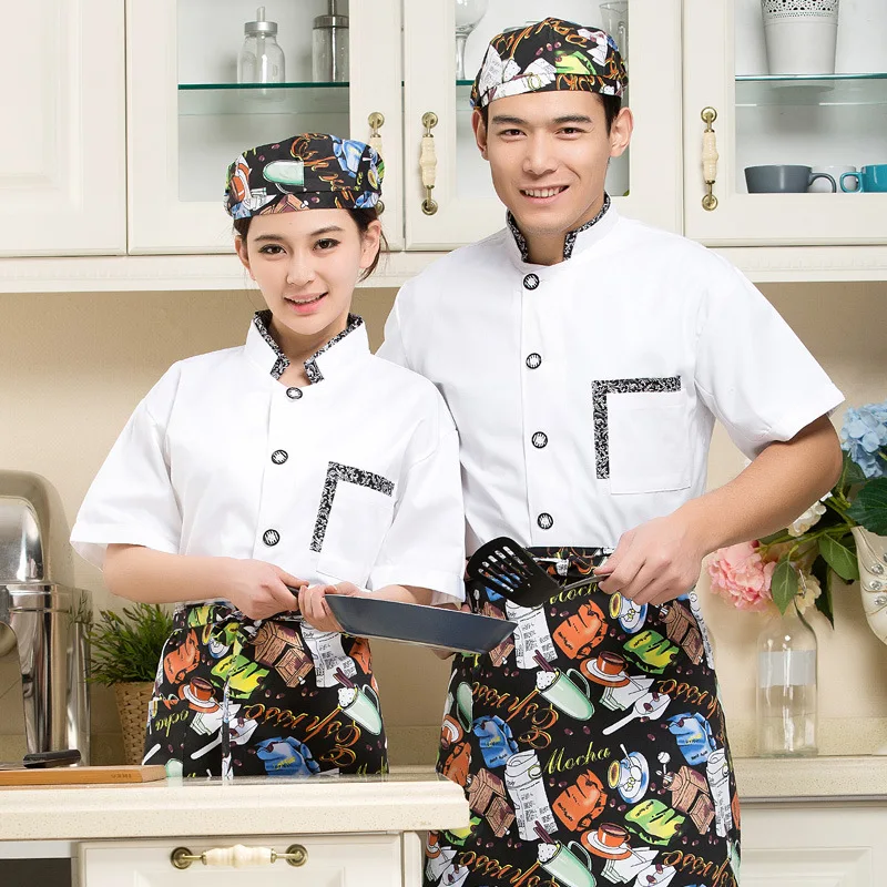 2018 Summer Fashion Chef Jacket Washable Short Sleeve Cook Clothes Restaurant Hotel Bar Chef Uniform Unisex Clothes B-6085
2018 Summer Fashion Chef Jacket Washable Short Sleeve Cook Clothes Restaurant Hotel Bar Chef Uniform Unisex Clothes B-6085