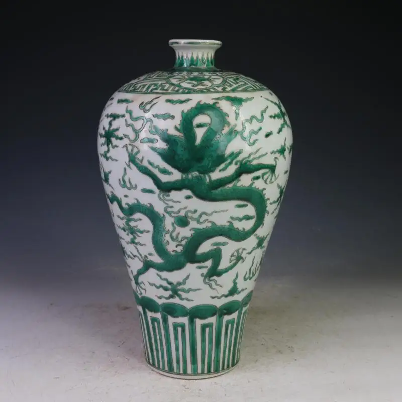 7 Antique SongDynasty porcelain vase,Green color dragon plum bottle,Hand-painted crafts,Collection&Adornment,Free shipping
7 Antique SongDynasty porcelain vase,Green color dragon plum bottle,Hand-painted crafts,Collection&Adornment,Free shipping