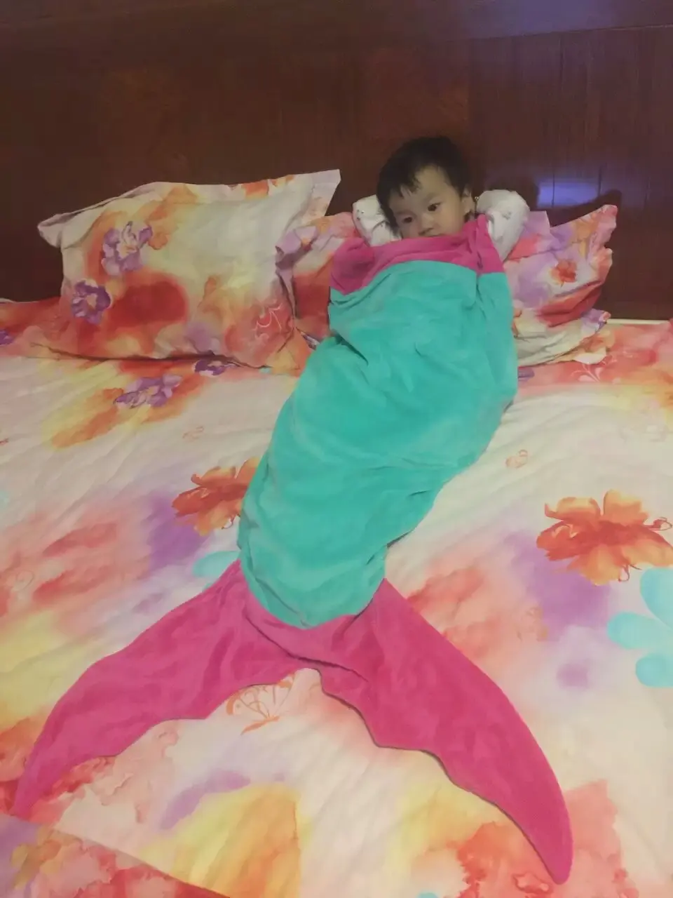 Flannel Children Mermaid Blanket Sleeping Bags Mermaid Tail for Kids Comfortable Portable shark Blankets Child Cocoon Costume
Flannel Children Mermaid Blanket Sleeping Bags Mermaid Tail for Kids Comfortable Portable shark Blankets Child Cocoon Costume