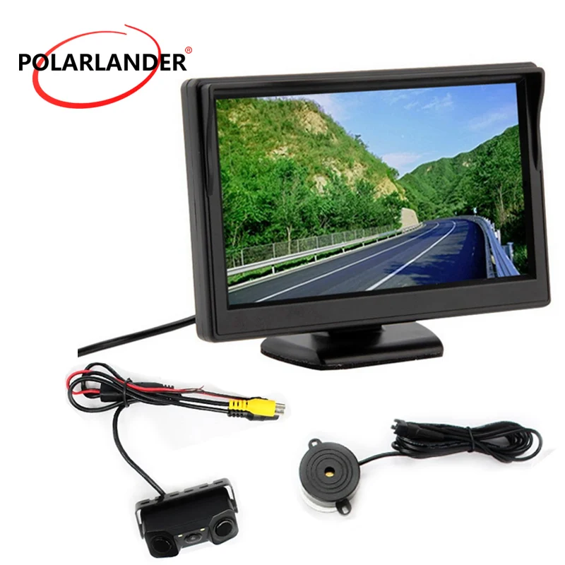 5 Inch TFT Rear Camera Desktop Night Vision 360 Degree Parking Monitor Short-Term Reversing Radar Waterproof Car Monitor
5 Inch TFT Rear Camera Desktop Night Vision 360 Degree Parking Monitor Short-Term Reversing Radar Waterproof Car Monitor
