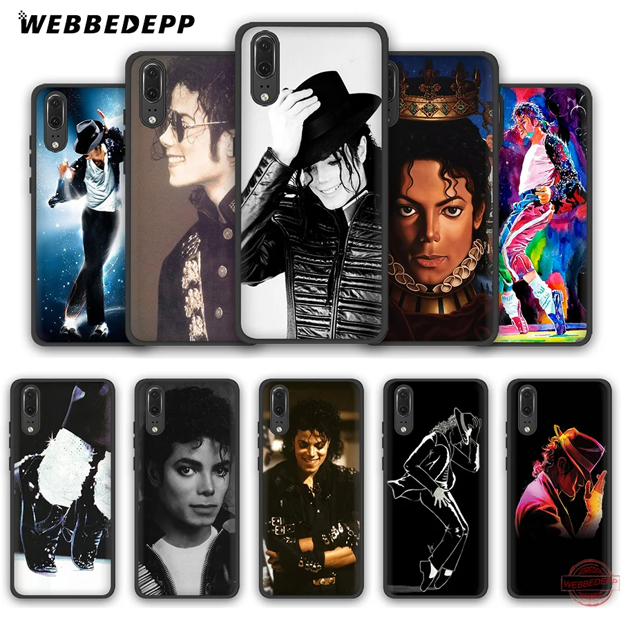 WEBBEDEPP мягкий чехол Майкла Джексона для Huawei P8 P9 P10 P20 P30 Lite Pro 2017 2018 2019 |