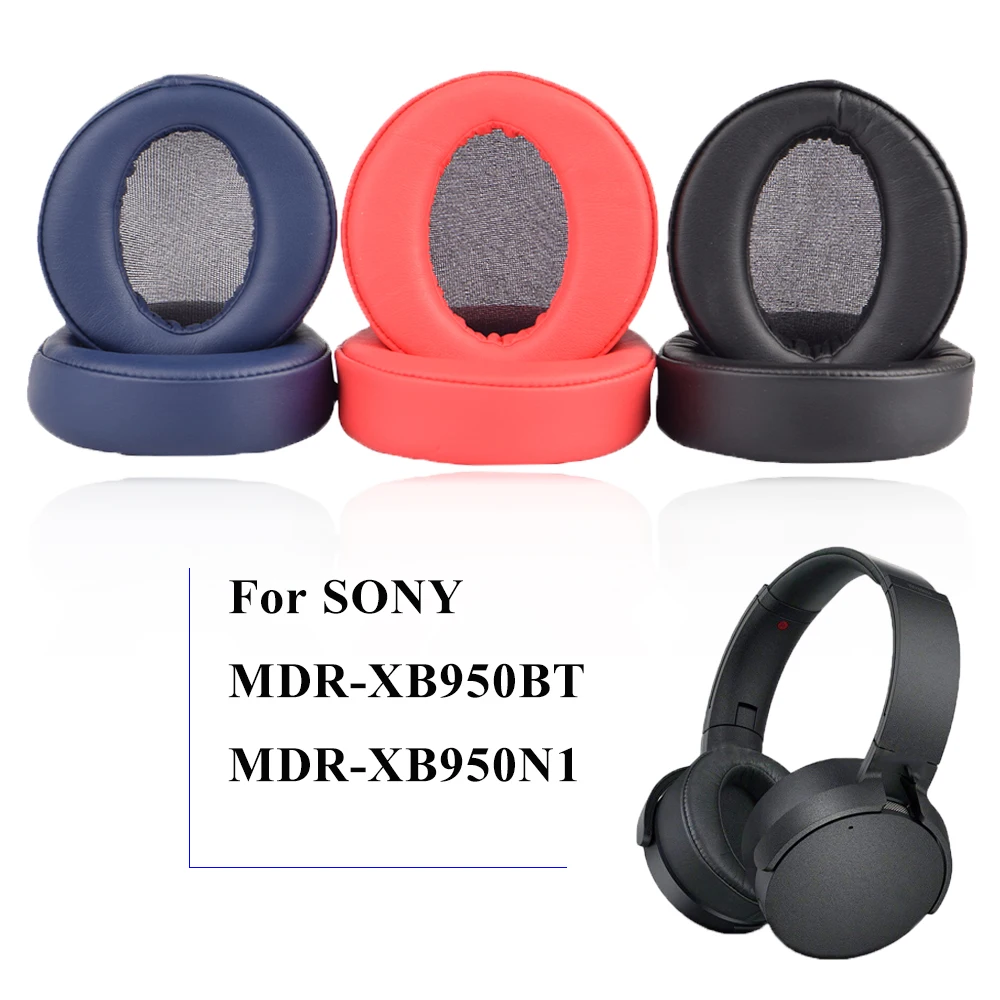 Сменные подушечки для подушек Запасные насадки ремонта амбушюры SONY MDR XB950BT XB950B1