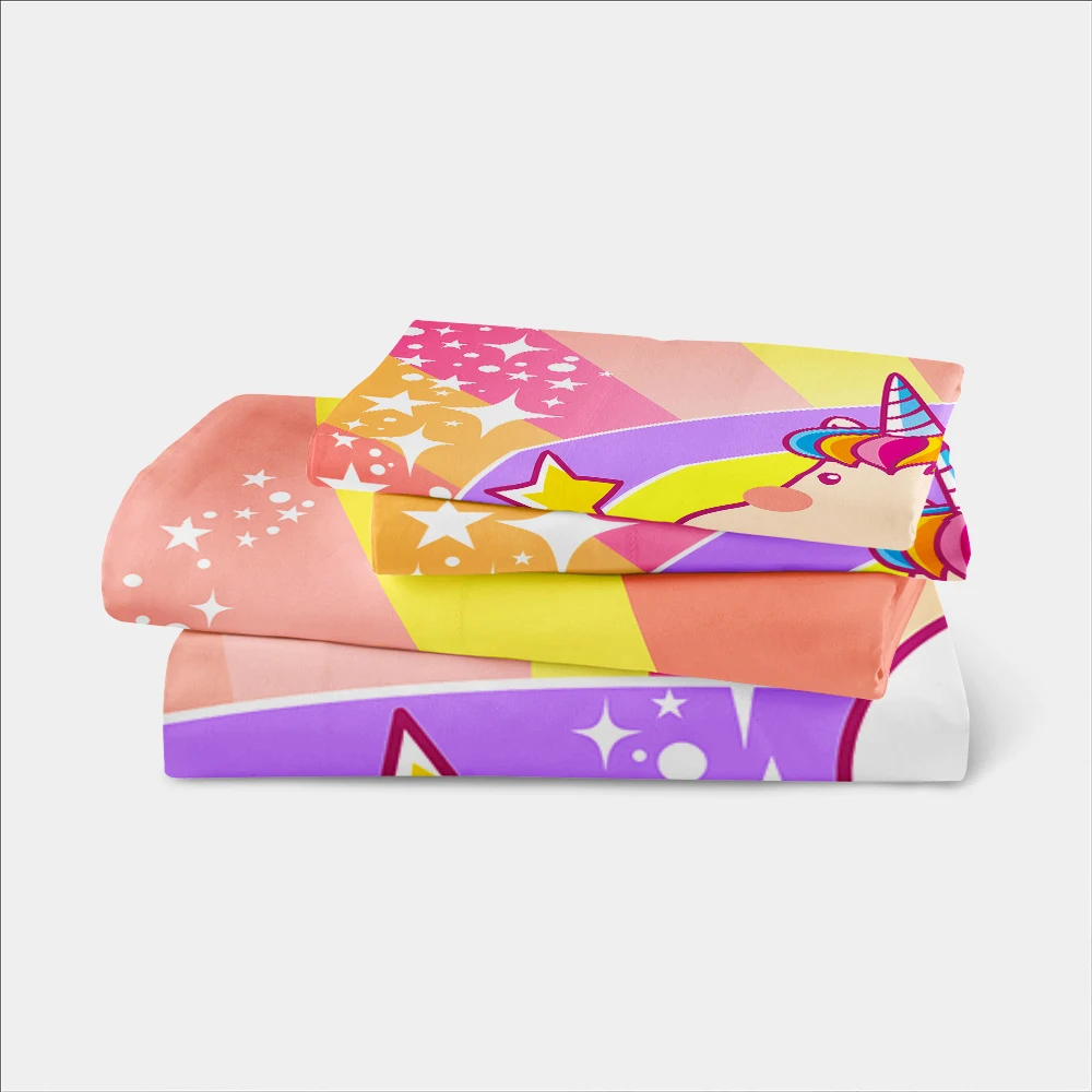 Kids Cartoon Bedding Set Flying Unicorn Bedding Cover Colorful Patchwork Duvet Cover Pillow Case Bedroom Decor Quilt cover D30
Kids Cartoon Bedding Set Flying Unicorn Bedding Cover Colorful Patchwork Duvet Cover Pillow Case Bedroom Decor Quilt cover D30