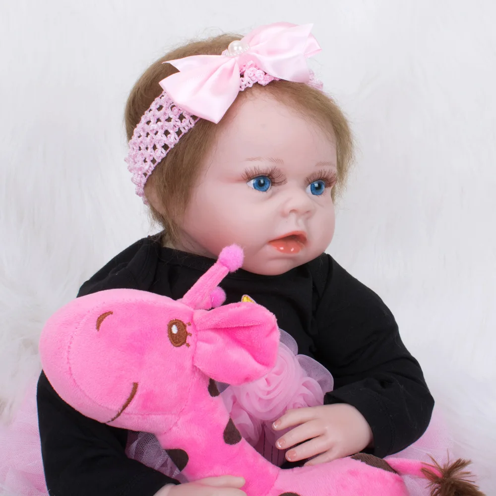 55CM Real Cloth Body Reborn Baby Doll Toy Babies Princess Dolls Reborn Bonecas Brinquedos
55CM Real Cloth Body Reborn Baby Doll Toy Babies Princess Dolls Reborn Bonecas Brinquedos