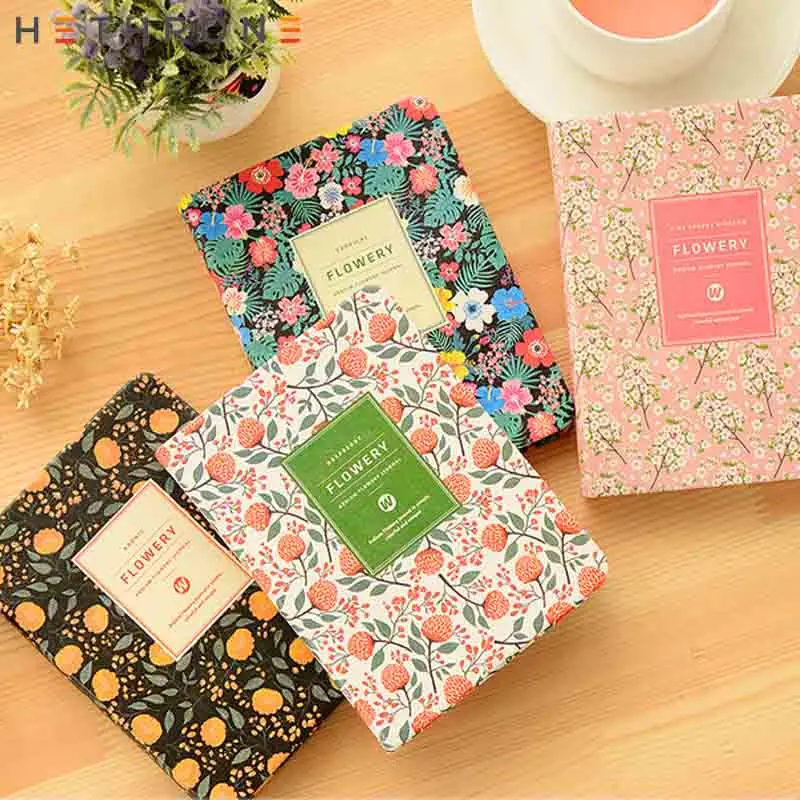 Hethrone цветочный чехол из искусственной кожи A5 binder Sketchbook Bullet бумага для журнала