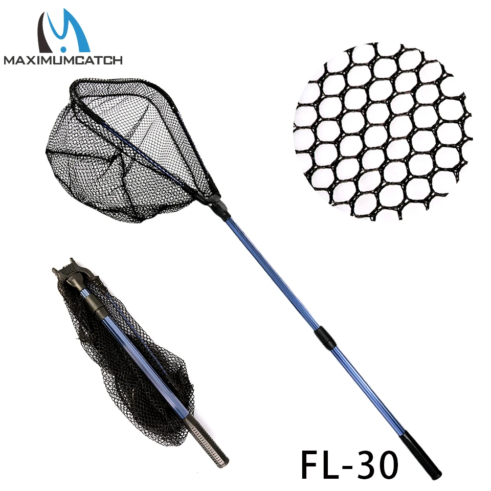 Maximumcatch Fishing Landing Net with Telescoping Aluminum/EVA Handle Fishing Net
Maximumcatch Fishing Landing Net with Telescoping Aluminum/EVA Handle Fishing Net
