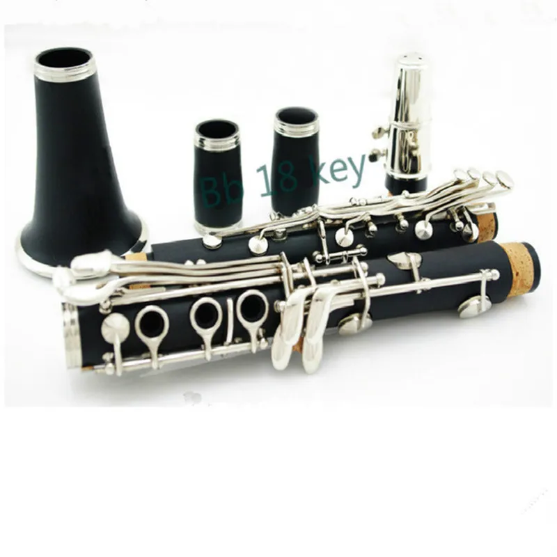 Excellent 18 key clarinet good sound quality with case Professional woodwind instrument
Excellent 18 key clarinet good sound quality with case Professional woodwind instrument