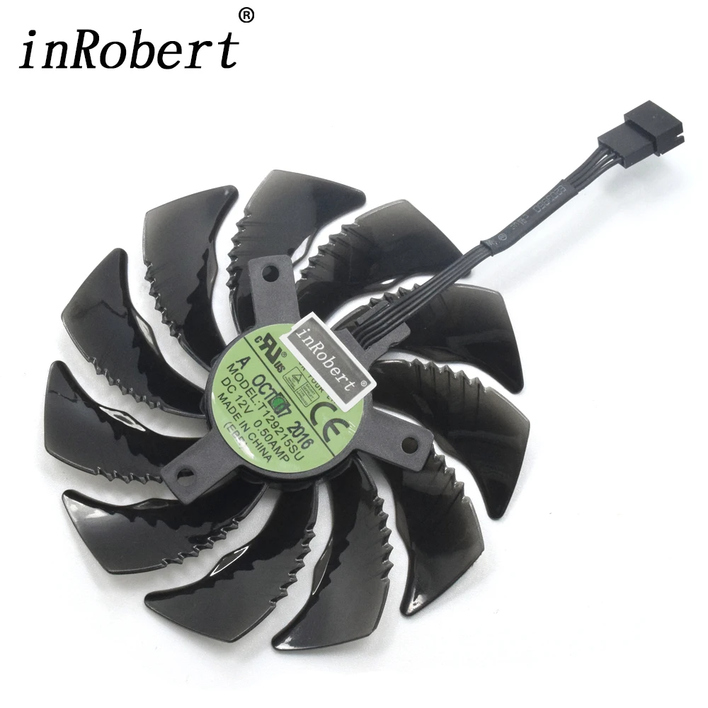 Новый вентилятор охлаждения T129215SU 87 мм для замены Gigabyte Geforce GTX 1050 1050TI 1060 1070 1070TI G1 Radeon RX 570 580 470 Ga mi ng MI
Новый вентилятор охлаждения T129215SU 87 мм для замены Gigabyte Geforce GTX 1050 1050TI 1060 1070 1070TI G1 Radeon RX 570 580 470 Ga mi ng MI