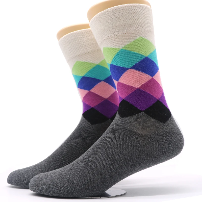 5Pairs Fashion Men's Socks Rhombus Pattern Male Ankle Socks Meias Masculinas Mens Dress Socks for Men Compression Socks
5Pairs Fashion Men's Socks Rhombus Pattern Male Ankle Socks Meias Masculinas Mens Dress Socks for Men Compression Socks