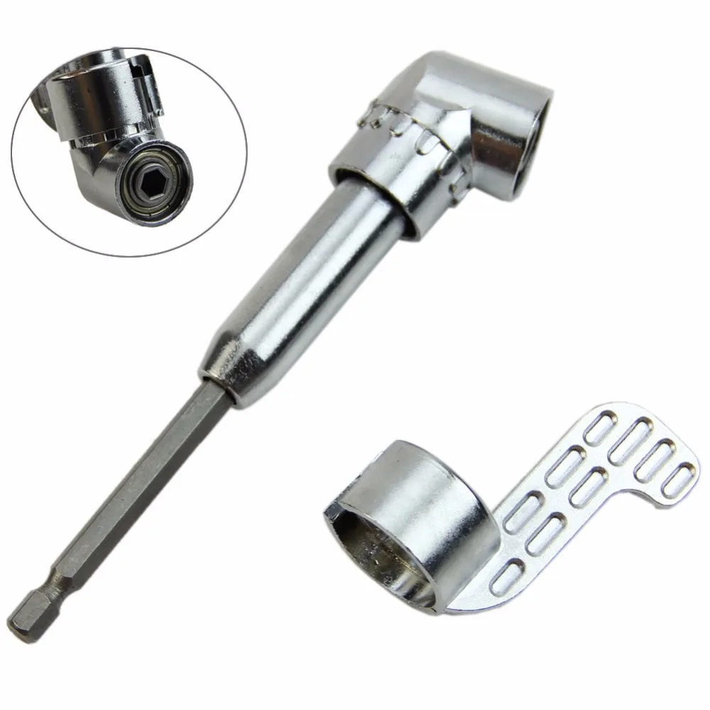 360 Degree Adjustable1/4 Inch Magnetic Angle Bit Angle Driver Screwdriver Bits Holder Power Tool
360 Degree Adjustable1/4 Inch Magnetic Angle Bit Angle Driver Screwdriver Bits Holder Power Tool